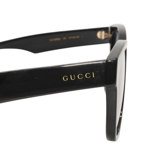 GUCCI グッチ サングラス アイウェア GG1430SK 001 サイズ57□18-145 ブラック グレー アセテート プラスチック 美品 中古 4a000292