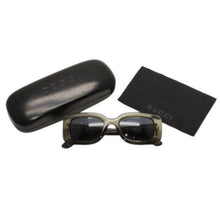 画像をギャラリービューアに読み込む, GUCCI グッチ サングラス アイウェア GG2431/S 5UF サイズ49□20 135 クリアグレー アセテート プラスチック 美品 中古 4a000305