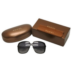 GUCCI グッチ サングラス アイウェア GG3108/S IPIJJ サイズ59□14 125 ブラック ホワイト ブルー レッド 美品 中古 4a000294