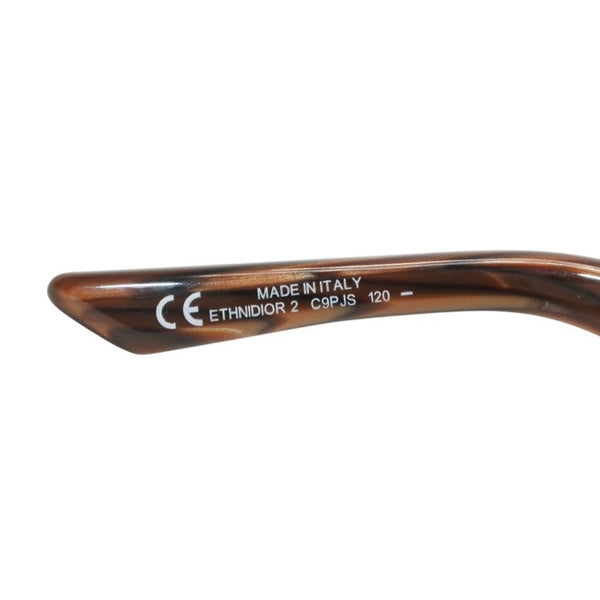 Very Good Condition Christian Dior ETHNIDIOR 2 Rimless Sunglasses Eyewear C9PJS Size 120 Rhinestone Used 4a000281