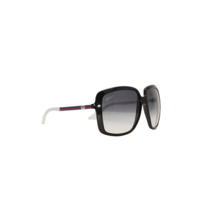 GUCCI グッチ サングラス アイウェア GG3108/S IPIJJ サイズ59□14 125 ブラック ホワイト ブルー レッド 美品 中古 4a000294