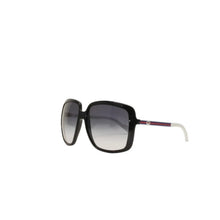 画像をギャラリービューアに読み込む, GUCCI グッチ サングラス アイウェア GG3108/S IPIJJ サイズ59□14 125 ブラック ホワイト ブルー レッド 美品 中古 4a000294