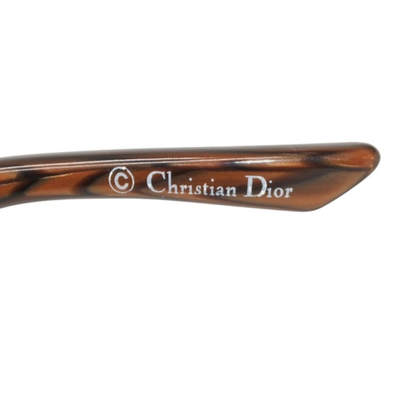 Very Good Condition Christian Dior ETHNIDIOR 2 Rimless Sunglasses Eyewear C9PJS Size 120 Rhinestone Used 4a000281