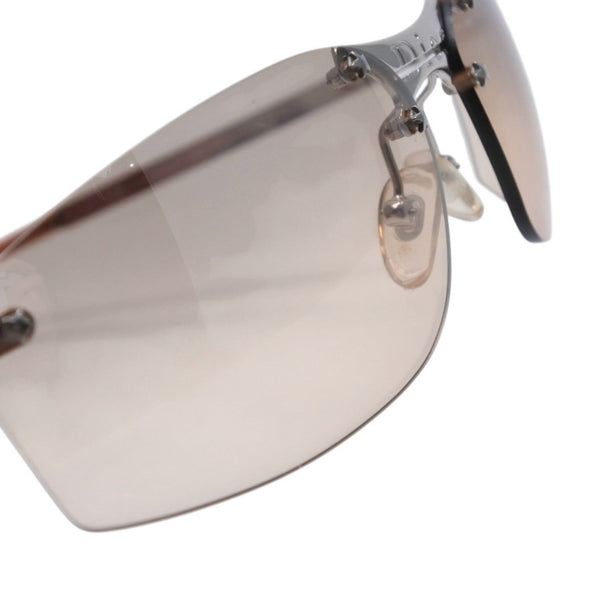 Very Good Condition Christian Dior DIOR POP/N Rimless Sunglasses Eyewear YB7KH Size 65□15 120 Brown Used 4a000303