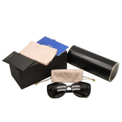 極美品 BVLGARI ブルガリ サングラス アイウェア 8169-Q 901/8G サイズ57□15 135 ブラック ホワイト アセテート 中古 4a000282