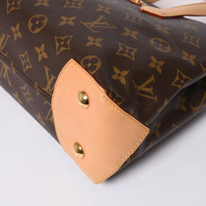 Very Good Condition LOUIS VUITTON Wilshire PM Handbag M45643 Monogram Canvas Brown Used 4a000257