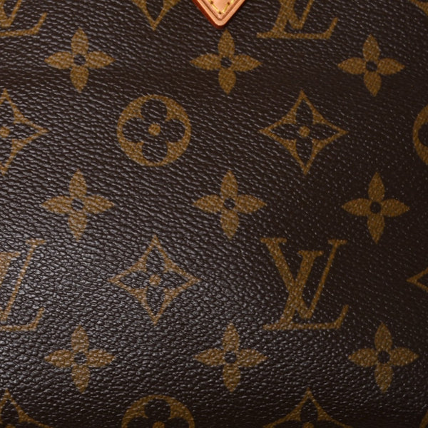 Very Good Condition LOUIS VUITTON Wilshire PM Handbag M45643 Monogram Canvas Brown Used 4a000257