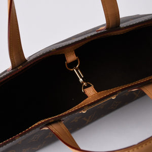 Very Good Condition LOUIS VUITTON Wilshire PM Handbag M45643 Monogram Canvas Brown Used 4a000257