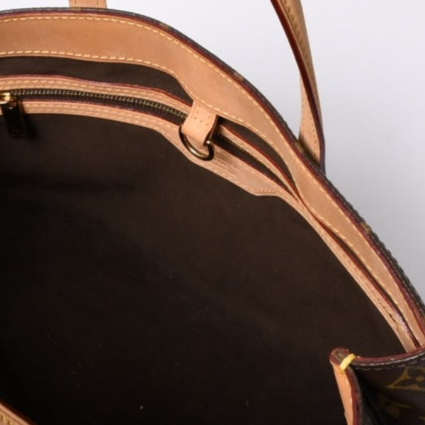 Very Good Condition LOUIS VUITTON Wilshire PM Handbag M45643 Monogram Canvas Brown Used 4a000257