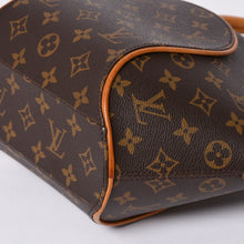 画像をギャラリービューアに読み込む, 極美品 LOUIS VUITTON ルイヴィトン エリプスPM ハンドバッグ モノグラム M51127 PVC ヌメ革 ブラウン ゴールド金具 中古 4a000256