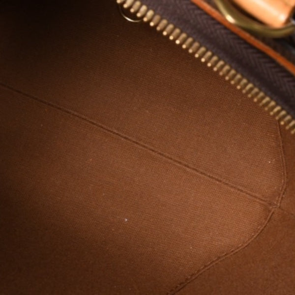 Very good condition LOUIS VUITTON Ellipse PM handbag monogram M51127 PVC tanned leather brown gold hardware used 4a000256