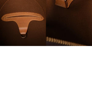 Very good condition LOUIS VUITTON Ellipse PM handbag monogram M51127 PVC tanned leather brown gold hardware used 4a000256