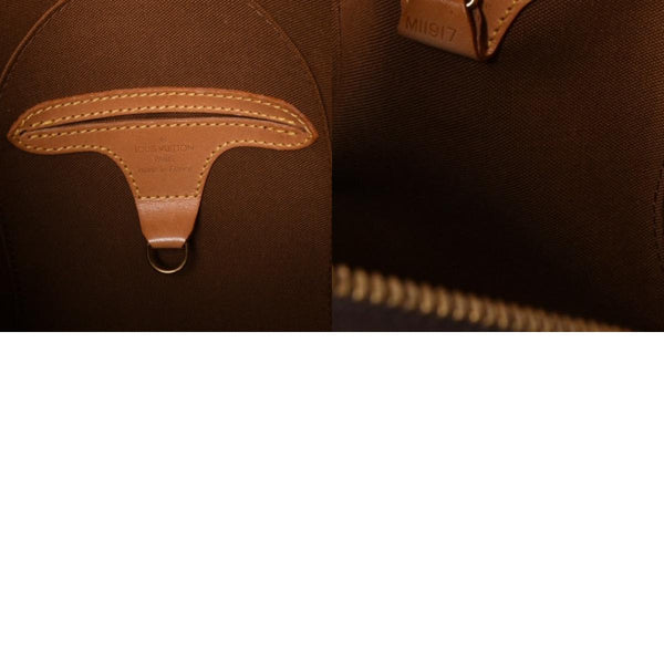 Very good condition LOUIS VUITTON Ellipse PM handbag monogram M51127 PVC tanned leather brown gold hardware used 4a000256