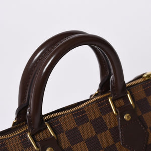 Very Good Condition LOUIS VUITTON Handbag Speedy 25 Damier Canvas Brown N41532 Used 4a000274