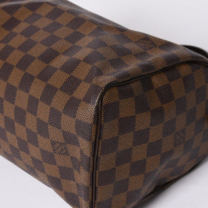 Very Good Condition LOUIS VUITTON Handbag Speedy 25 Damier Canvas Brown N41532 Used 4a000274