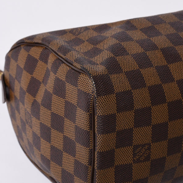 Very Good Condition LOUIS VUITTON Handbag Speedy 25 Damier Canvas Brown N41532 Used 4a000274