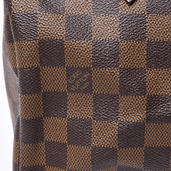 Very Good Condition LOUIS VUITTON Handbag Speedy 25 Damier Canvas Brown N41532 Used 4a000274