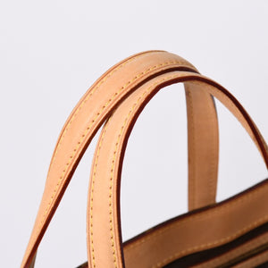 Very Good Condition LOUIS VUITTON Wilshire PM Handbag M45643 Monogram Canvas Brown Used 4a000257