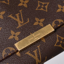 画像をギャラリービューアに読み込む, 極美品 LOUIS VUITTON ルイヴィトン フェイボリットPM ショルダーバッグ M40717 モノグラム ブラウン ゴールド金具 中古 4a000244