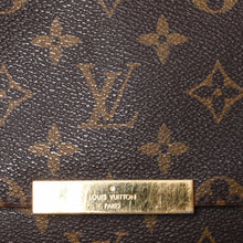 画像をギャラリービューアに読み込む, 極美品 LOUIS VUITTON ルイヴィトン フェイボリットPM ショルダーバッグ M40717 モノグラム ブラウン ゴールド金具 中古 4a000244
