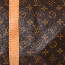 画像をギャラリービューアに読み込む, LOUIS VUITTON ルイヴィトン モノグラム キーポル45 ボストンバッグ M41428 PVC ヌメ革 ブラウン ゴールド金具 美品 中古 4a000235