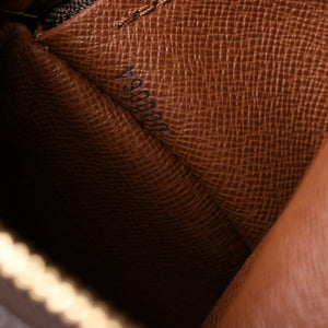 LOUIS VUITTON Papillon 26 Handbag M51366 Monogram PVC Leather Brown Gold Hardware Good Condition Used 4a000248