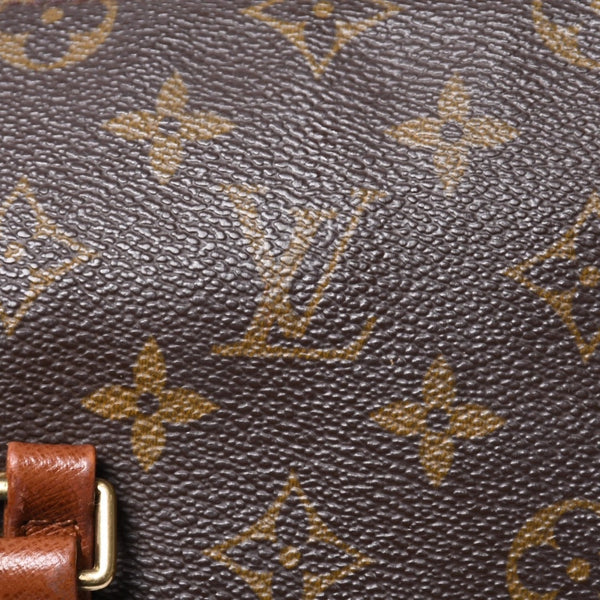 LOUIS VUITTON Papillon 26 Handbag Monogram M51366 Cylindrical Monogram Canvas Brown Good Condition Used 4a000247