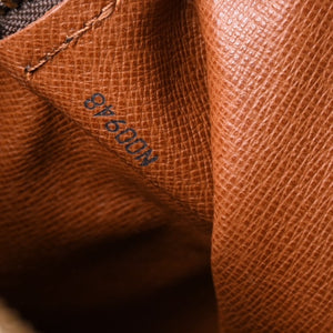 LOUIS VUITTON Papillon 26 Handbag Monogram M51366 Cylindrical Monogram Canvas Brown Good Condition Used 4a000247