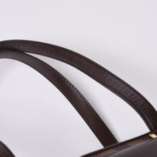 画像をギャラリービューアに読み込む, 極美品 LOUIS VUITTON ルイヴィトン ハンドバッグ N51121 マノスクPM ダミエ ブラウン ゴールド金具 中古 4a000276