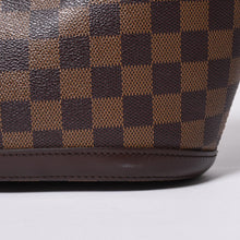 画像をギャラリービューアに読み込む, 極美品 LOUIS VUITTON ルイヴィトン ハンドバッグ N51121 マノスクPM ダミエ ブラウン ゴールド金具 中古 4a000276