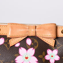 画像をギャラリービューアに読み込む, 極美品 LOUISVUITTON ルイヴィトン ポシェット アクセソワール アクセサリーポーチ M92006 モノグラム チェリーブロッサム 村上隆 中古 4a000354