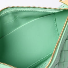 Load image into Gallery viewer, 極美品 BOTTEGA VENETA ボッテガヴェネタ イントレチャート ワンショルダーバッグ レザー A00732338V グリーン ゴールド金具 中古 4a000055