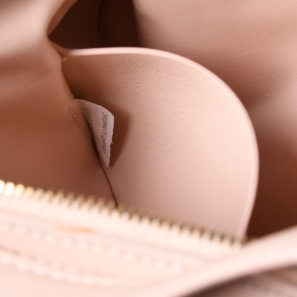 Very Good Condition BOTTEGA VENETA Intrecciato One Shoulder Bag Leather FF26830 WS26830 Salmon Pink Gold Hardware Used 4a000056
