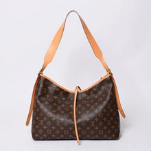 画像をギャラリービューアに読み込む, 新品同様 LOUIS VUITTON ルイヴィトン キャリーオールNM MM トートバッグ M46197 モノグラム ブラウン レザー PVC 中古 4a000311