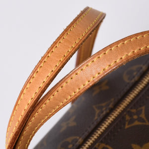 LOUIS VUITTON Papillon 26 Handbag Monogram M51366 Cylindrical Monogram Canvas Brown Good Condition Used 4a000246