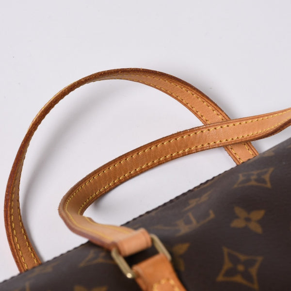 LOUIS VUITTON Papillon 26 Handbag Monogram M51366 Cylindrical Monogram Canvas Brown Good Condition Used 4a000246