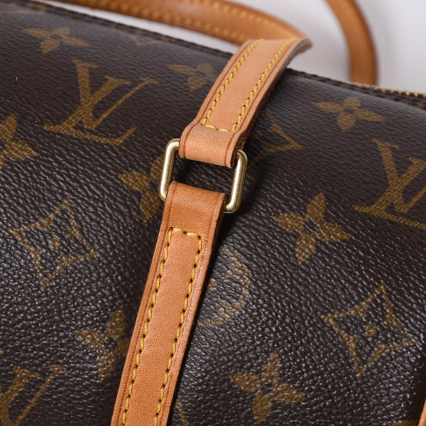LOUIS VUITTON Papillon 26 Handbag Monogram M51366 Cylindrical Monogram Canvas Brown Good Condition Used 4a000246