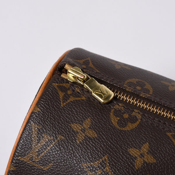LOUIS VUITTON Papillon 26 Handbag Monogram M51366 Cylindrical Monogram Canvas Brown Good Condition Used 4a000246