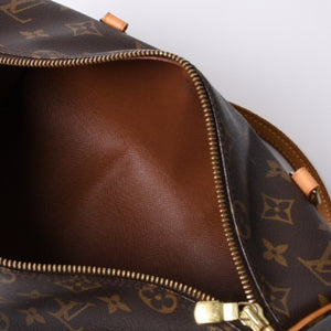 LOUIS VUITTON Papillon 26 Handbag Monogram M51366 Cylindrical Monogram Canvas Brown Good Condition Used 4a000246