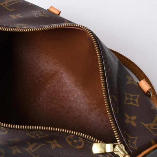 LOUIS VUITTON Papillon 26 Handbag Monogram M51366 Cylindrical Monogram Canvas Brown Good Condition Used 4a000246