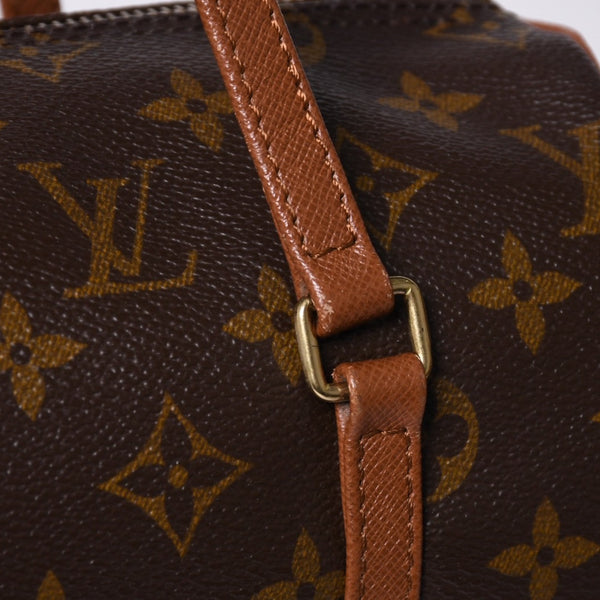 LOUIS VUITTON ルイヴィトン パピヨン26 ハンドバッグ モノグラム M51366 筒型 モノグラムキャンバス ブラウン 美品 中古 4a000249