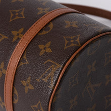 画像をギャラリービューアに読み込む, LOUIS VUITTON ルイヴィトン パピヨン26 ハンドバッグ モノグラム M51366 筒型 モノグラムキャンバス ブラウン 美品 中古 4a000249