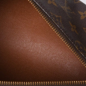 LOUIS VUITTON ルイヴィトン パピヨン26 ハンドバッグ モノグラム M51366 筒型 モノグラムキャンバス ブラウン 美品 中古 4a000249