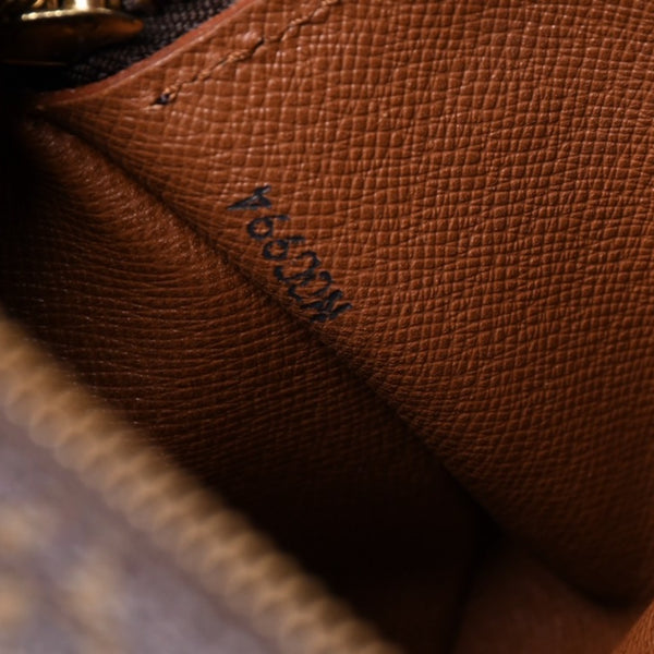 LOUIS VUITTON ルイヴィトン パピヨン26 ハンドバッグ モノグラム M51366 筒型 モノグラムキャンバス ブラウン 美品 中古 4a000249