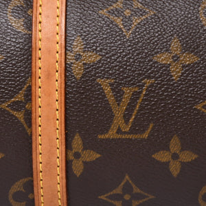 LOUIS VUITTON Papillon 26 Handbag M51366 Monogram PVC Leather Brown Gold Hardware Good Condition Used 4a000248