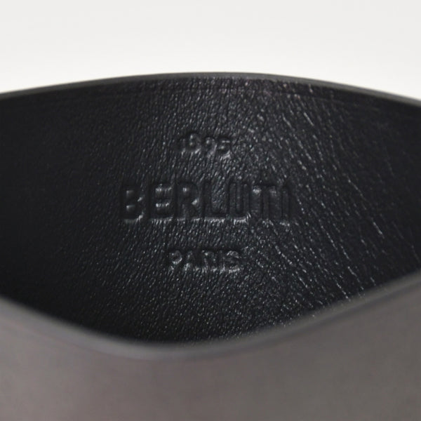 Berluti ベルルッティ Bambou バンブー Card Holder カードホルダー ヴェネチア ソフト カーフレザー F1211P 美品 中古 4a000315