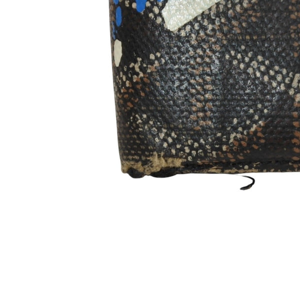 GOYARD ゴヤール 二つ折り財布 Card Holder カードホルダー ヘリンボーン柄 Black ブラック 良品 中古 4a000458