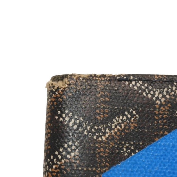 GOYARD ゴヤール 二つ折り財布 Card Holder カードホルダー ヘリンボーン柄 Black ブラック 良品 中古 4a000458