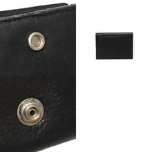 画像をギャラリービューアに読み込む, CHROME HEARTS クロムハーツ OPEN WOUND 三つ折り財布 レザー レザーウォレット 財布 シルバー925 良品 中古 4a000673