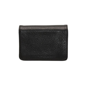 New and unused CHROME HEARTS Card Case Leather Leather Wallet Wallet Silver 925 Used 4a000949
